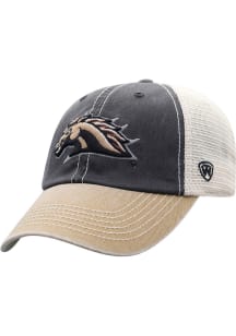 Top of the World Western Michigan Broncos Offroad Mascot Meshback Adjustable Hat - Brown