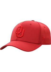 Top of the World Oklahoma Sooners Mens Crimson Color Up Flex Hat