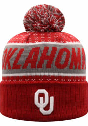 Top of the World Oklahoma Sooners Red Expanse Womens Knit Hat