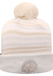 Top of the World Temple Owls White Sophia Womens Knit Hat