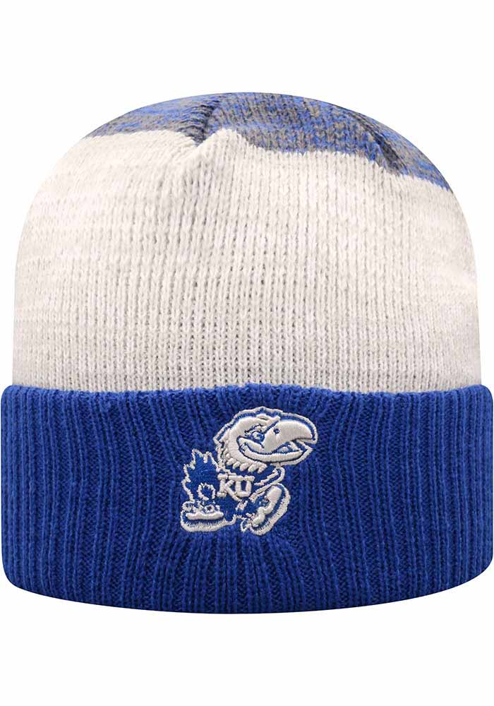 Kansas Jayhawks Blue Copula Cuff Youth Knit Hat