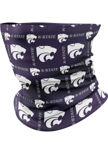 K-State Wildcats Top of the World Team Logo Gaiter Mens Fan Mask - Purple