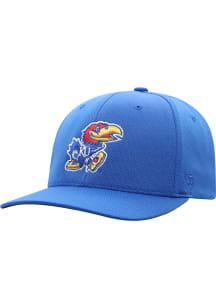 Top of the World Kansas Jayhawks Mens Blue Reflex Flex Hat