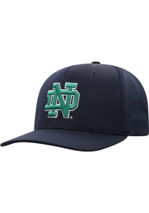 Notre Dame Fighting Irish Mens Navy Blue Reflex Flex Hat