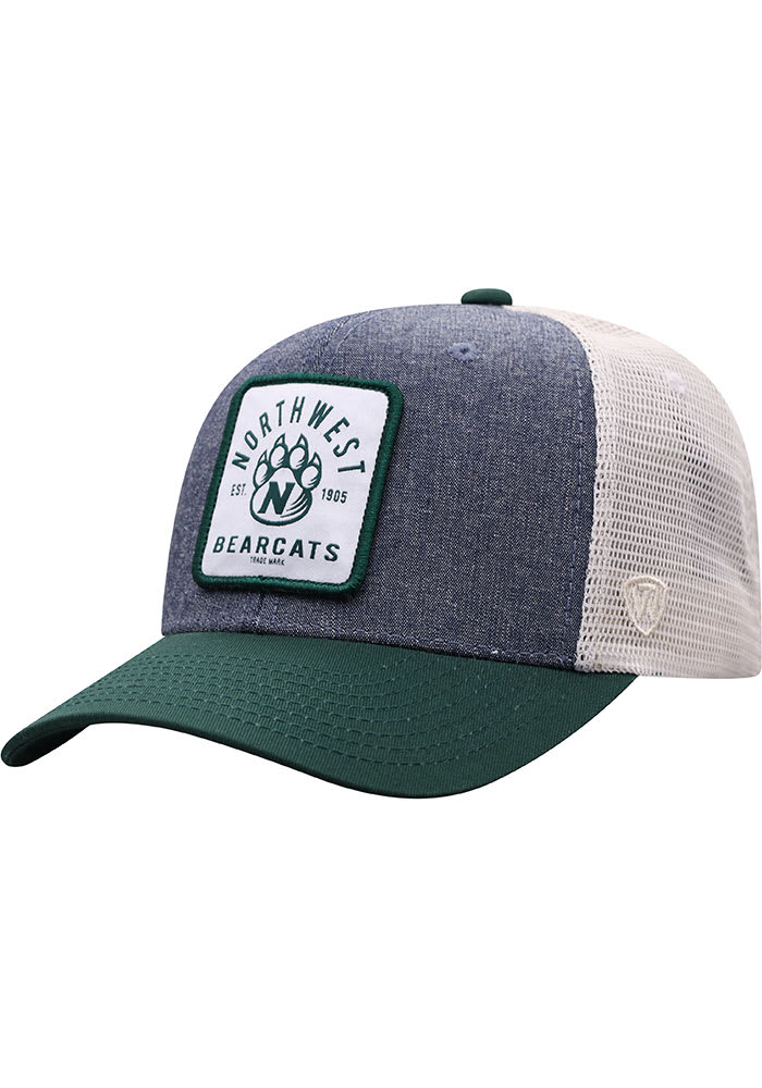 Northwest Missouri State Bearcats Charburry Meshback Adjustable Hat - Grey