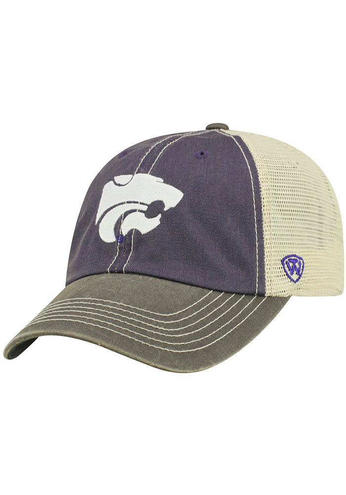 K-State Wildcats Purple Offroad Youth Adjustable Hat