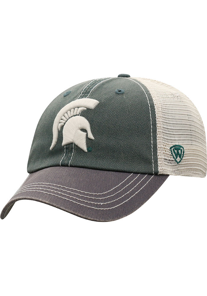 Top of the World Michigan State Spartans Green Offroad Youth Adjustable Hat