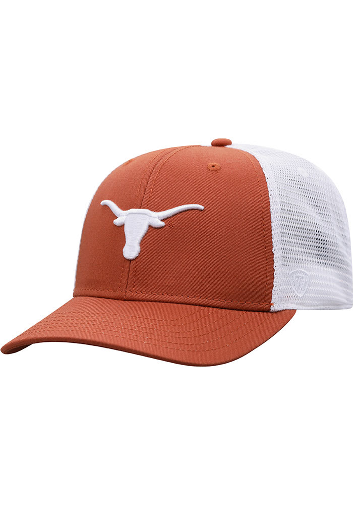 Texas Longhorns BB Meshback Adjustable Hat - Burnt Orange