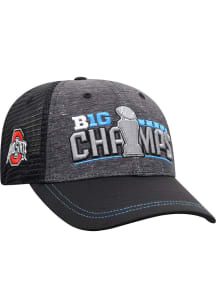 Top of the World Ohio State Buckeyes 2020 Big 10 Conference Champions Locker Room Adjustable Hat..