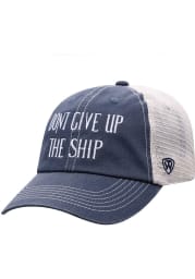 Cleveland Dont Give Up The Ship Dirty Mesh Adjustable Hat - Navy Blue