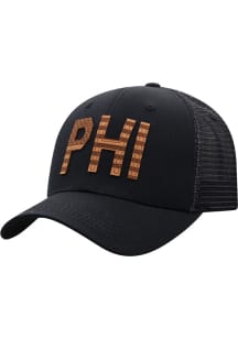 Top of the World Philadelphia Cannon Meshback Adjustable Hat - Black