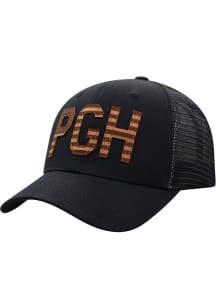 Top of the World Pittsburgh Cannon Meshback Adjustable Hat - Black
