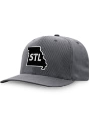 St Louis Mens Grey Towner Flex Hat