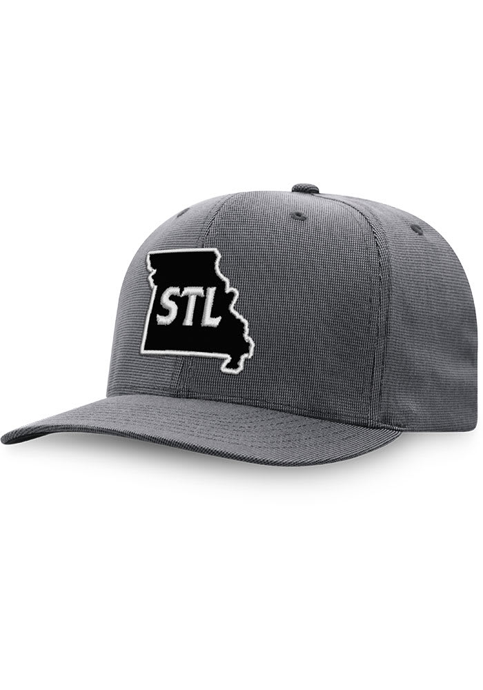 St Louis Mens Grey Towner Flex Hat