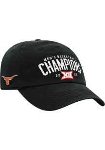 Top of the World Texas Longhorns 2021 Conference Tournament Champs Adjustable Hat - Black