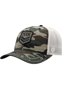 Top of the World Texas Tech Red Raiders OHT Shield Meshback Adjustable Hat - Green