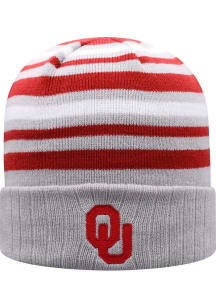 Top of the World Oklahoma Sooners Crimson All Day Cuff Mens Knit Hat