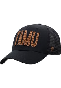 Top of the World Texas A&amp;M Aggies Cannon Meshback Adjustable Hat - Black