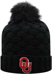 Oklahoma Sooners Black Frankie Womens Knit Hat