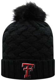 Texas Tech Red Raiders Black Frankie Womens Knit Hat