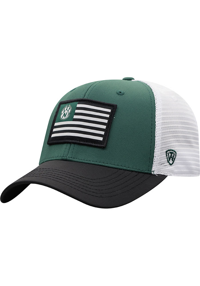Northwest Missouri State Bearcats Mens Green Pedigree Flex Hat