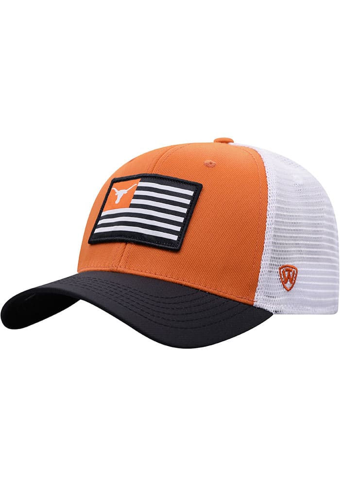 Men's Columbia Texas Orange Texas Longhorns PFG Flex Hat