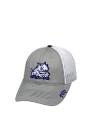 Top of the World TCU Horned Frogs Grey Glamour Womens Adjustable Hat