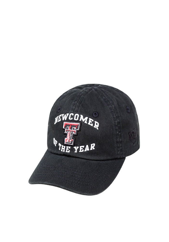 Top of the World Texas Tech Red Raiders Baby Newcomer Adjustable Hat - Black