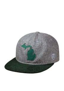 Top of the World Michigan Natural Adjustable Hat - Grey