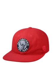 Top of the World Philadelphia Natural Adjustable Hat - Red