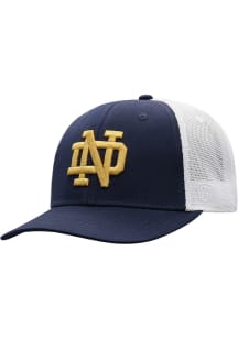 Notre Dame Fighting Irish BB Meshback Adjustable Hat - Navy Blue