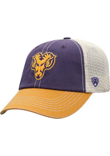West Chester Golden Rams Offroad Meshback Adjustable Hat - Purple
