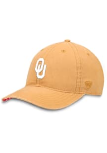 Oklahoma Sooners Bragh Adjustable Hat - Brown