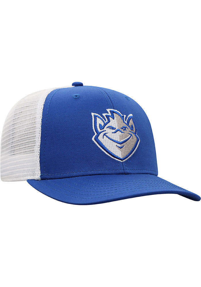 SLU St. Louis University 47 Franchise Fitted Cap Hat Adult Medium M Blue  Mens