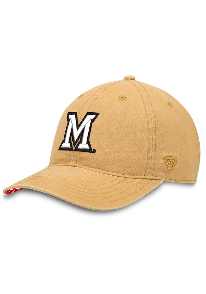 Top of the World Miami RedHawks Bragh Adjustable Hat - Brown