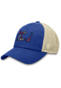 Kansas Jayhawks Blue Mysti Meshback Womens Adjustable Hat
