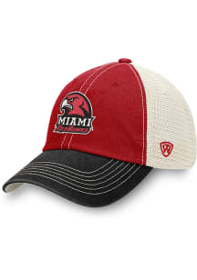 Miami RedHawks Red Offroad Meshback Youth Adjustable Hat