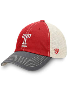 Temple Owls Maroon Offroad Meshback Youth Adjustable Hat
