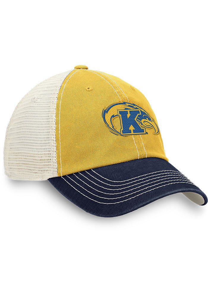 Kent State Golden Flashes Navy Blue Offroad Meshback Youth Adjustable Hat