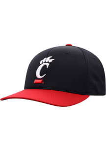 Cincinnati Bearcats Mens Black 2T Reflex One-Fit Flex Hat