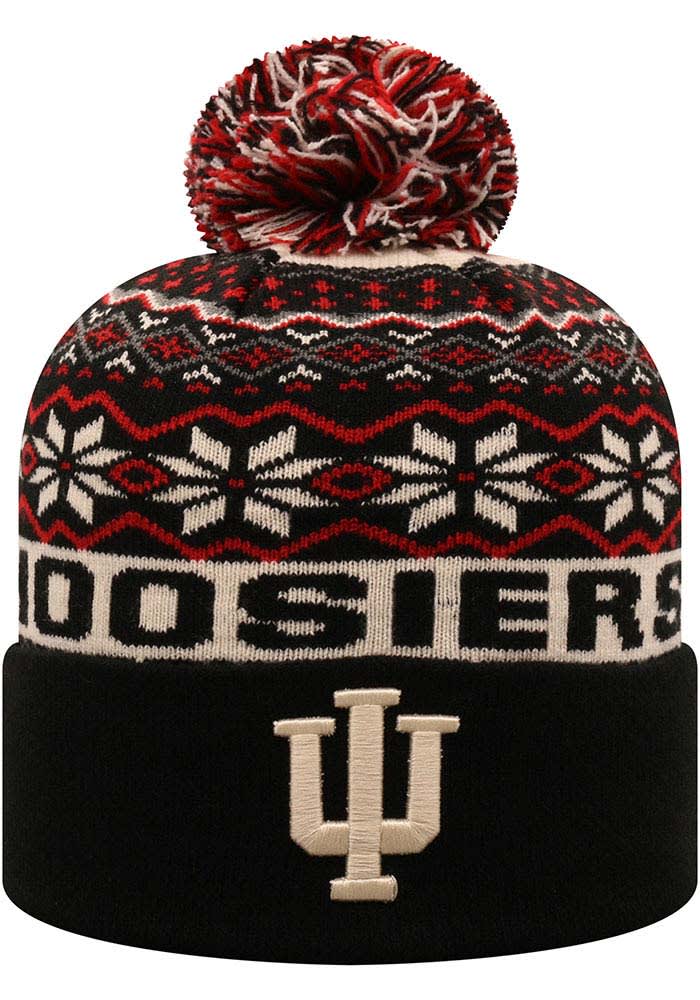 Indiana Hoosiers Grey Frosted Mens Knit Hat