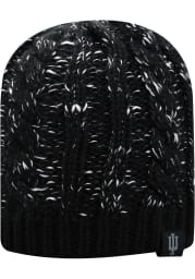 Indiana Hoosiers Black Speck Womens Knit Hat