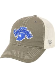 Indiana State Sycamores Mens Charcoal Putty One-Fit Flex Hat