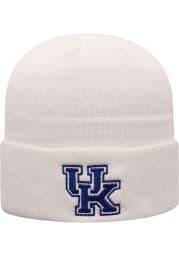 Kentucky Wildcats White TOW Cuff Mens Knit Hat