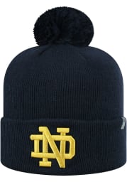 Notre Dame Fighting Irish Navy Blue TOW Pom Mens Knit Hat