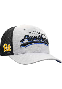 Pitt Panthers Cutter Adjustable Hat - Grey