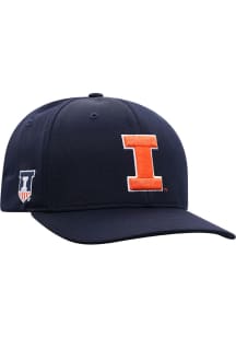 Top of the World Illinois Fighting Illini Mens Navy Blue Reflex One-Fit Flex Hat