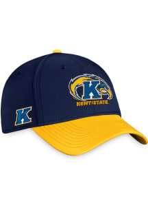 Top of the World Kent State Golden Flashes Mens Black 2T Reflex One-Fit Flex Hat