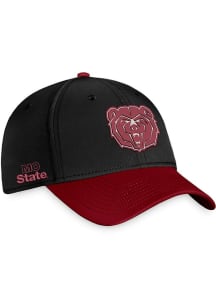 Top of the World Missouri State Bears Mens Black 2T Reflex One-Fit Flex Hat