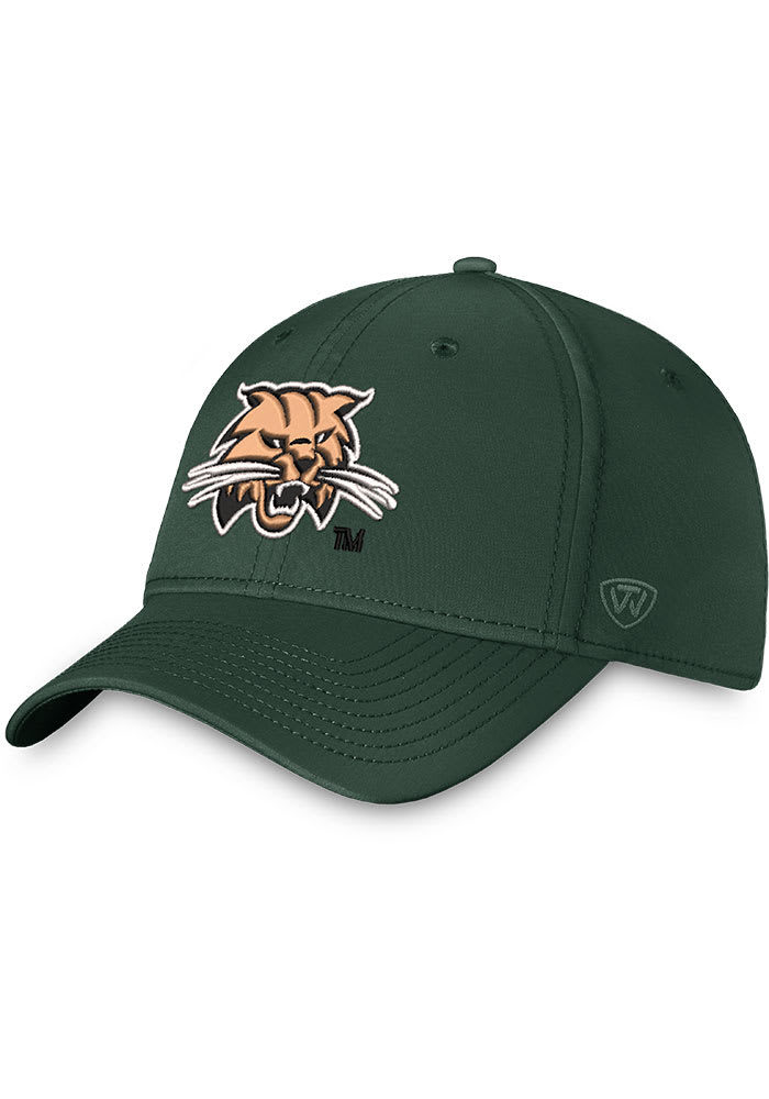 Top of the World Ohio Bobcats Mens Green Reflex One-Fit Flex Hat